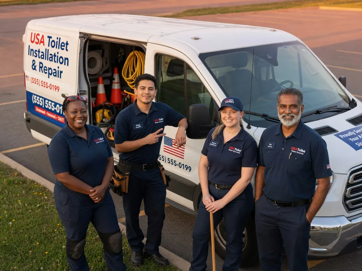 Toilet Installation company in New Burnside, IL